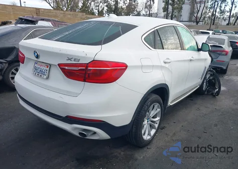2016 BMW X6 xDrive35I z USA, uszkodzony, nr VIN 5UXKU2C55G0N81634